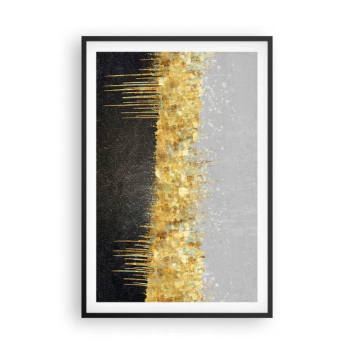 Plakat w czarnej ramie - W głąb i ku górze - 61x91 cm