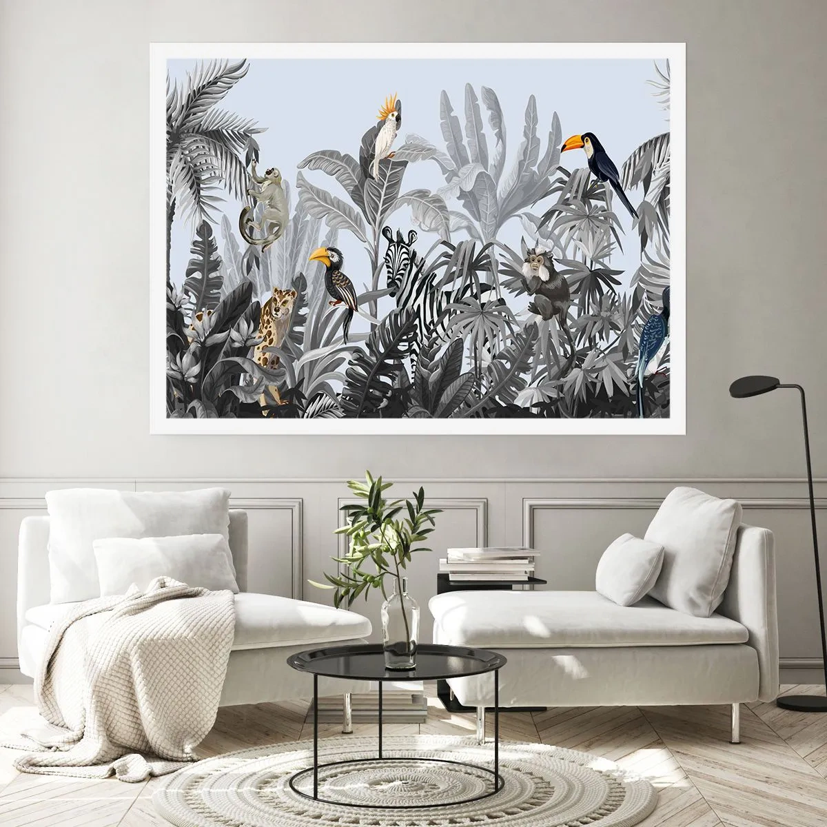 Plakat - Afrykańska bajka - 40x30 cm