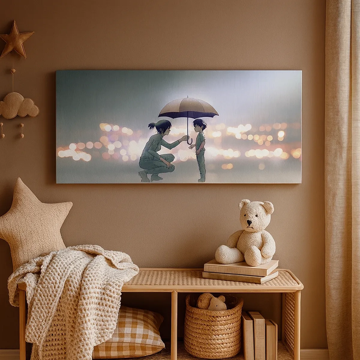 Obraz na płótnie - I już jest wszystko dobrze - 30x30 cm