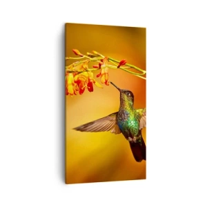 Obraz na płótnie - Posłaniec światła wg Majów - 45x80 cm