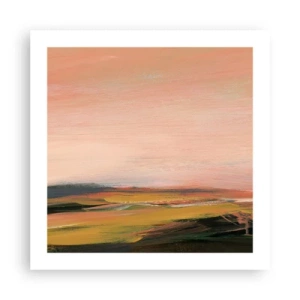 Plakat - W różowej tonacji - 50x50 cm