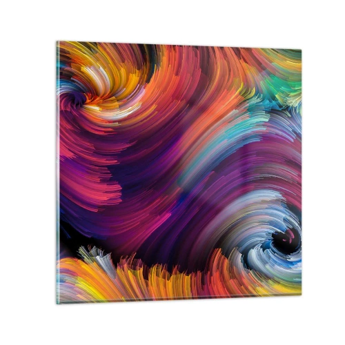 Obraz na szkle - Początek nowego świata - 50x50 cm