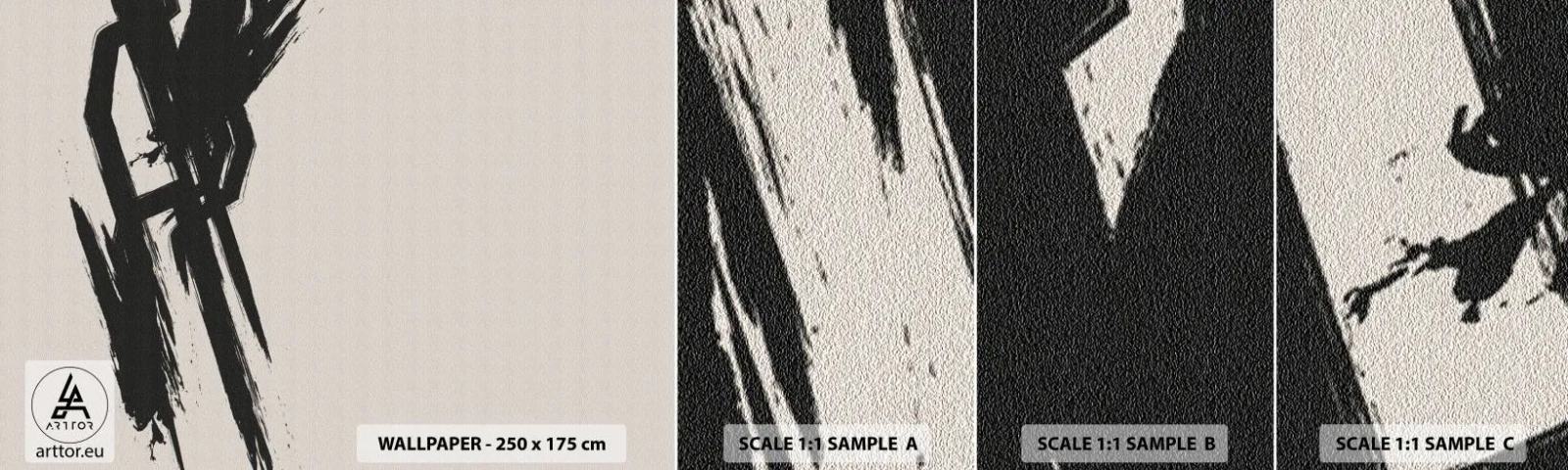 Fototapeta Próbka Samoprzylepna Deluxe Sticker - Niepohamowany pęd - Minimalizm, Pusto, Sztuka - 100x30 cm