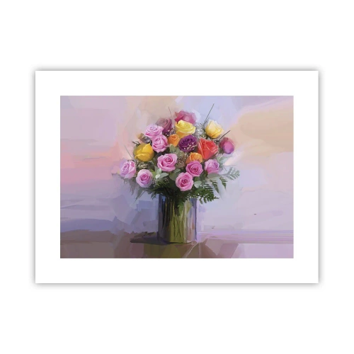 Plakat - Zatrzymane piękno - 40x30 cm