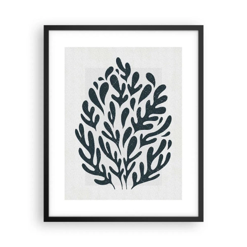 Plakat w czarnej ramie - Kształty natury - 40x50 cm