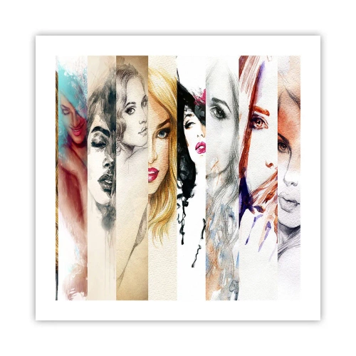 Plakat - I zawsze to TY - 50x50 cm