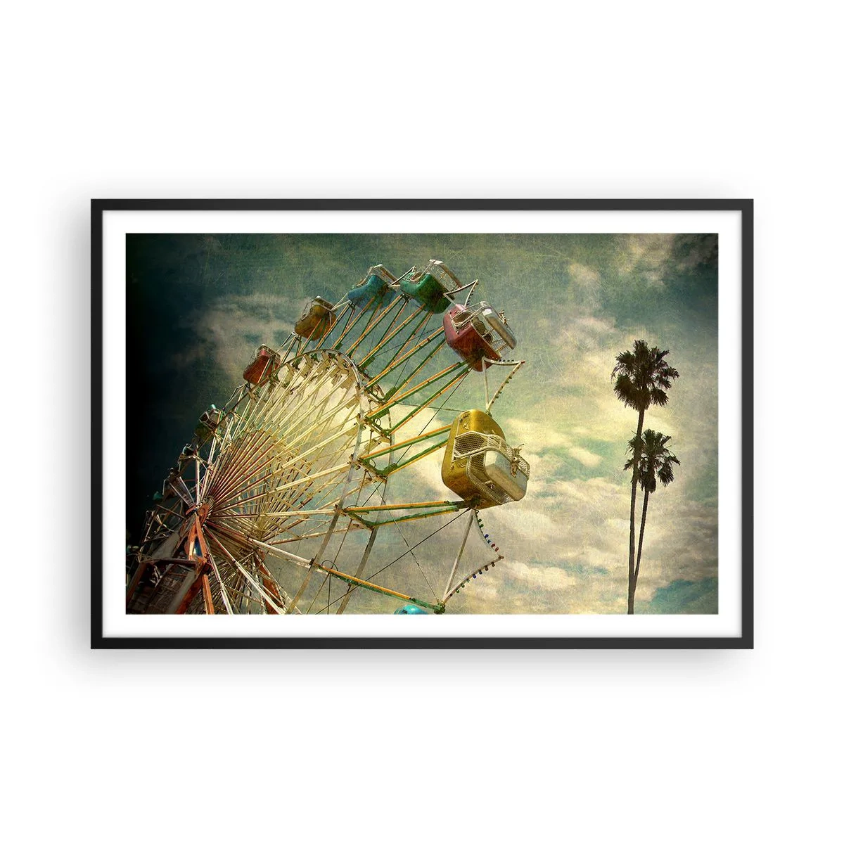 Plakat w czarnej ramie - Będzie, będzie zabawa… - 91x61 cm