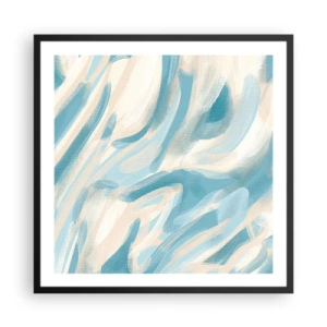 Plakat w czarnej ramie - Wiosenne powiewy - 60x60 cm