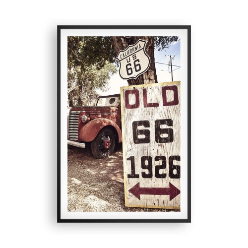 Plakat w czarnej ramie - Legenda amerykanskiej prowincji - 61x91 cm