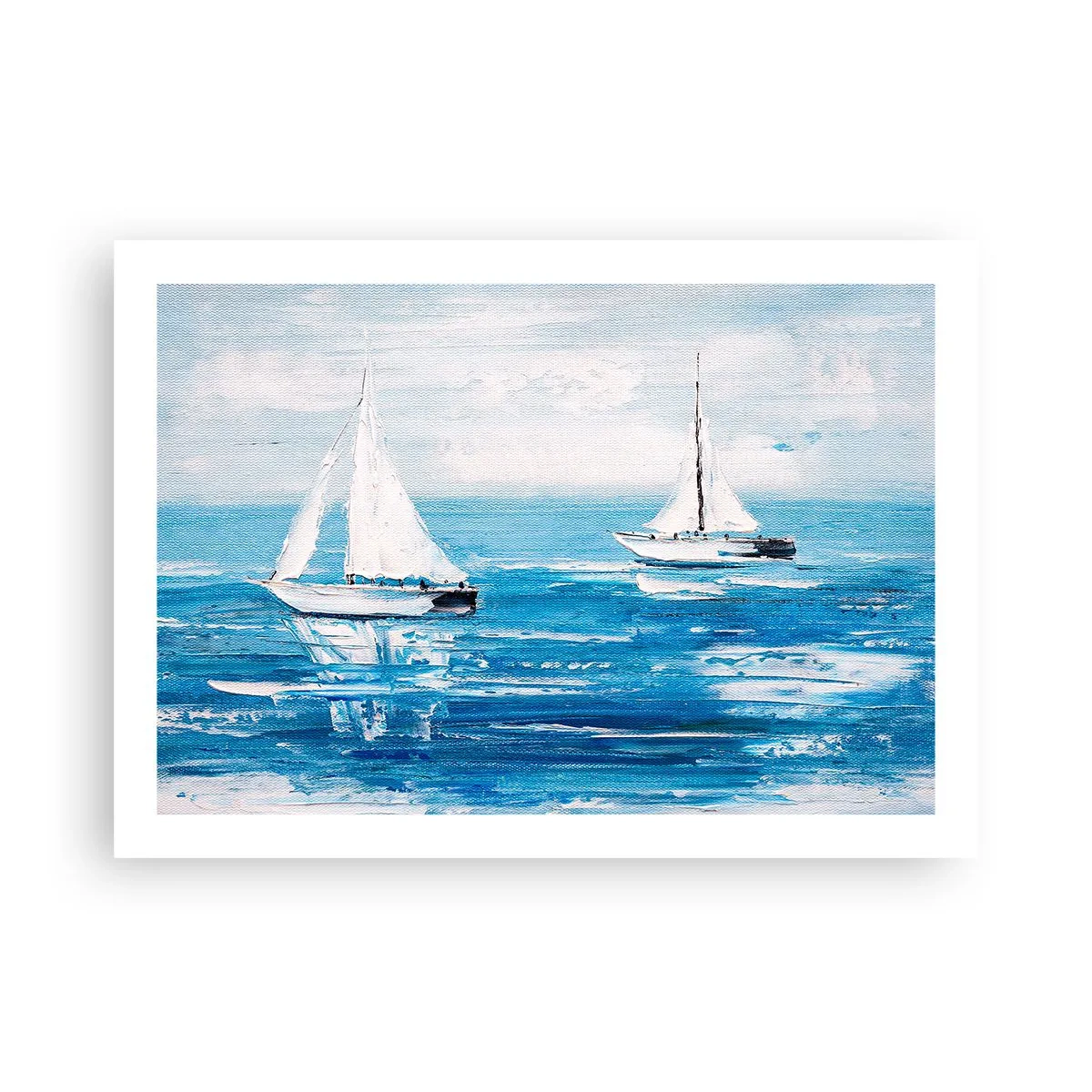 Plakat - Z przyjacielem u boku - 70x50 cm