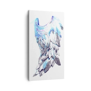 Obraz na płótnie - Trzeba mi skrzydeł - 45x80 cm