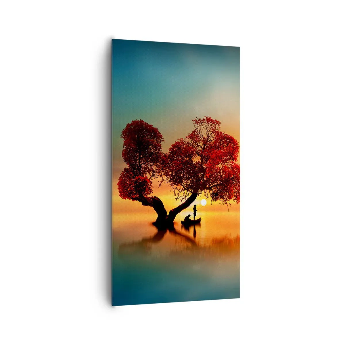 Obraz na płótnie - Oddaleńcy i ciszyzna bezświata - 65x120 cm