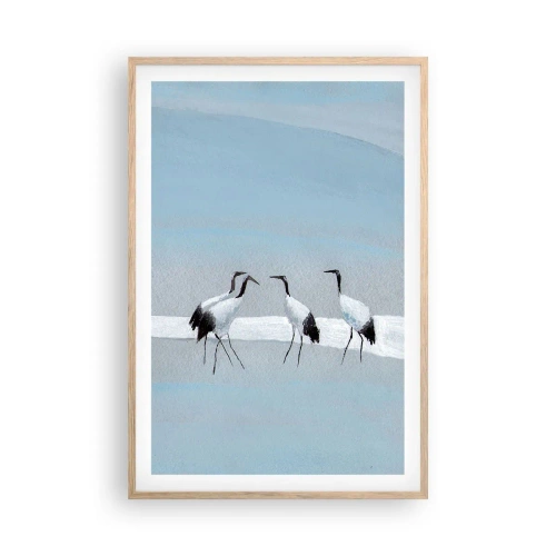 Plakat w ramie jasny dąb - Po gorącym dniu - 61x91 cm