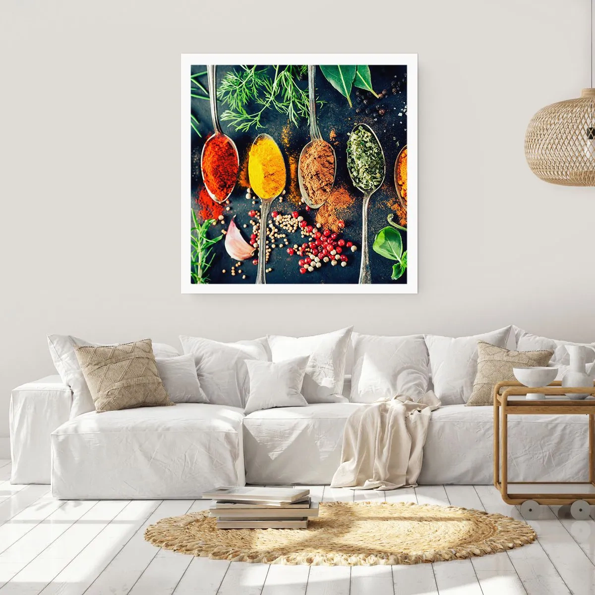 Plakat - Kulinarna magia - 40x40 cm