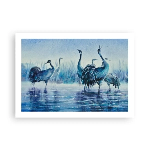 Plakat - Poranne spotkanie - 70x50 cm