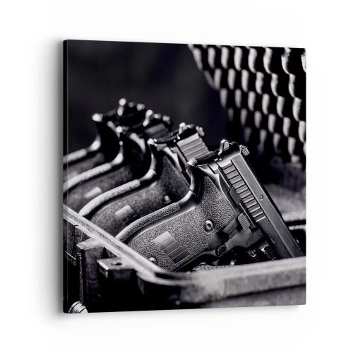 Obraz na płótnie - Męski sport - 40x40 cm