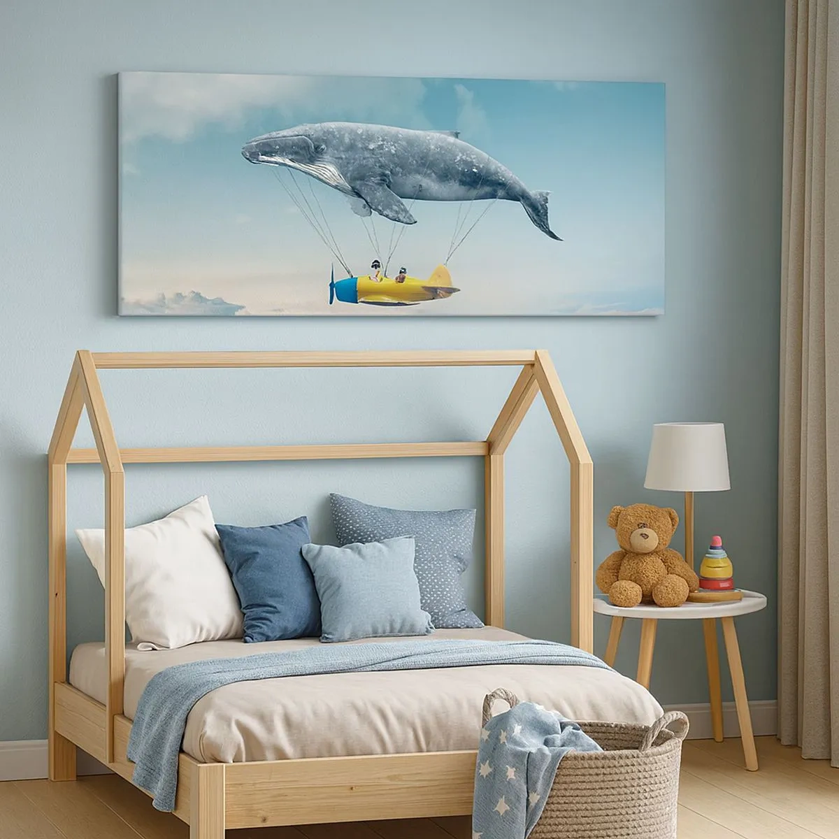 Obraz na płótnie - Dlaczego nie? - 100x40 cm