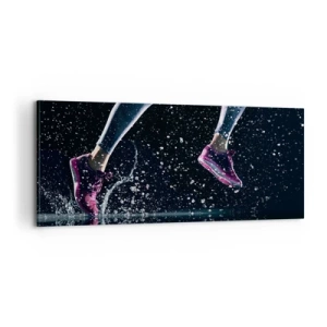 Obraz na płótnie - Ile sił w nogach - 100x40 cm