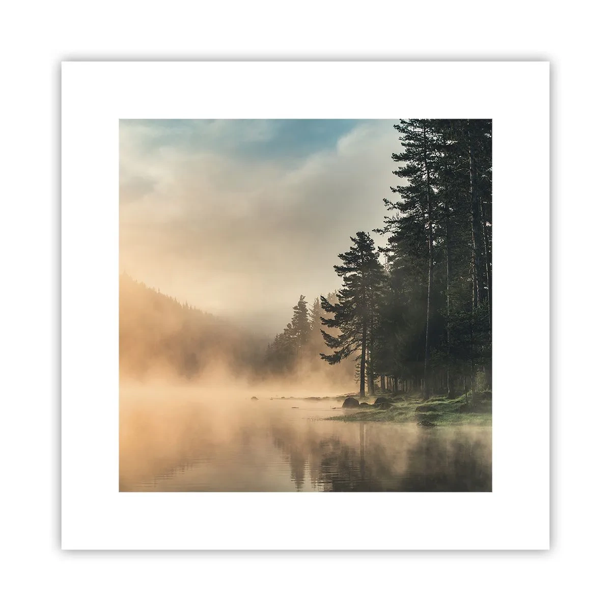 Plakat - Narodziny dnia - 30x30 cm