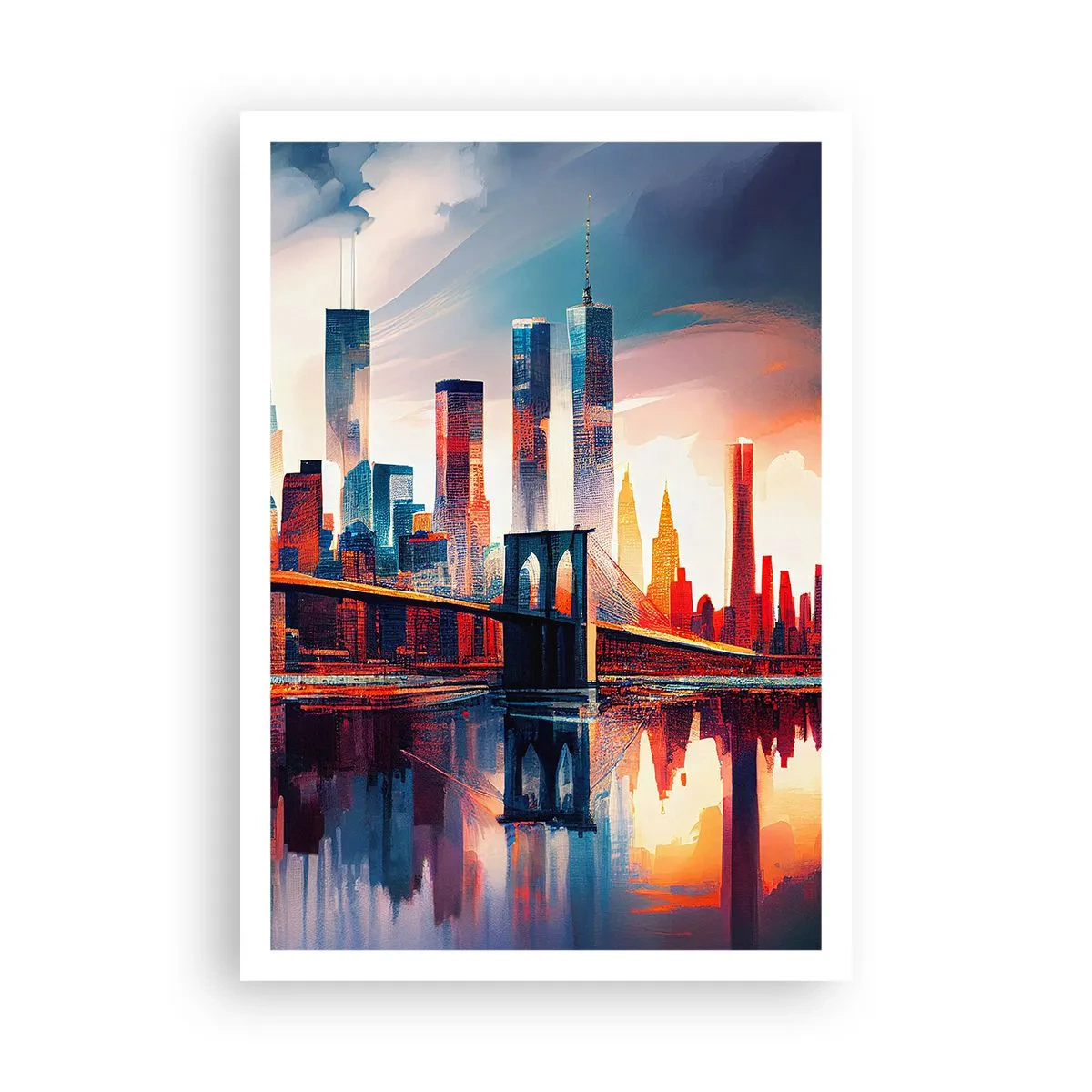 Plakat - Zjawiskowy Nowy Jork - 70x100 cm