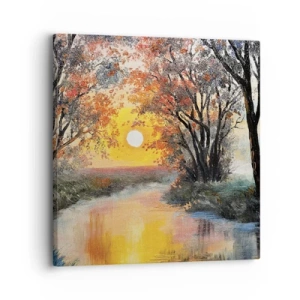 Obraz na płótnie - Jesienne klimaty - 30x30 cm
