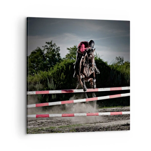 Obraz na płótnie - Razem po zwycięstwo - 60x60 cm