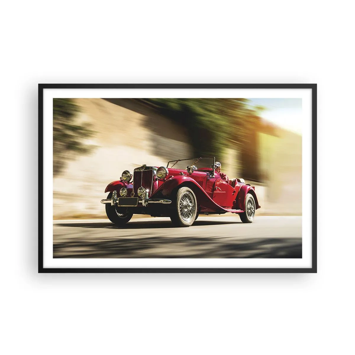 Plakat w czarnej ramie - Piękniejszy niż Nike z Samotraki - 91x61 cm