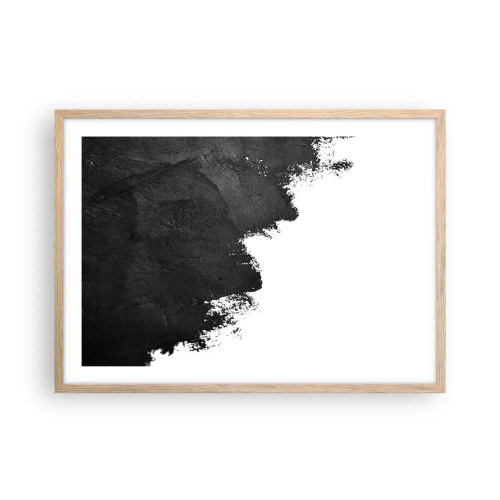 Plakat w ramie jasny dąb - Żywioły: ziemia - 70x50 cm