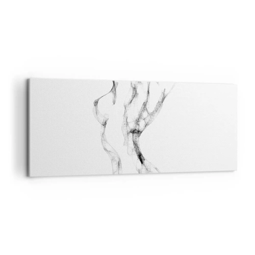 Obraz na płótnie - Piękna i silna - 100x40 cm