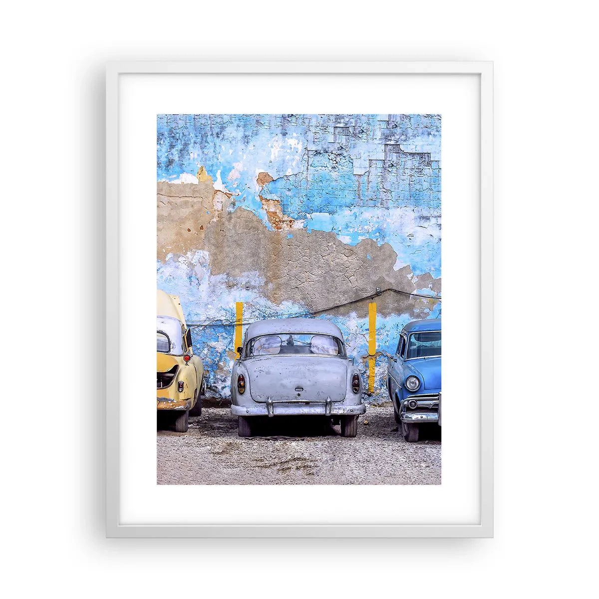 Plakat w białej ramie - Spotkanie weteranów - 40x50 cm