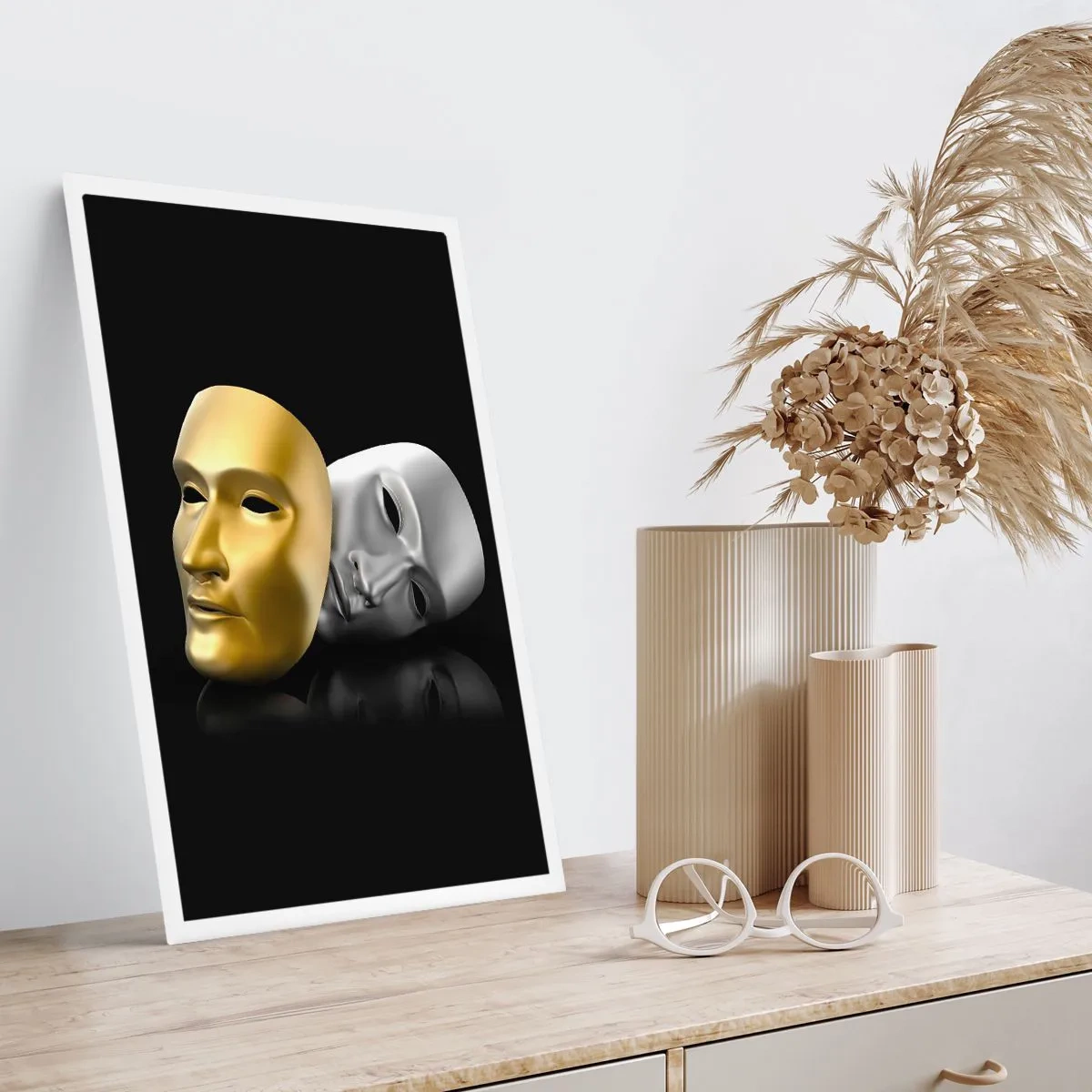 Plakat - Życie to jest teatr - 70x100 cm