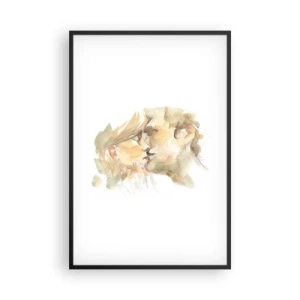 Plakat w czarnej ramie - Odnaleziona połowa? - 61x91 cm