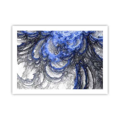 Plakat - Narodziny fali - 70x50 cm