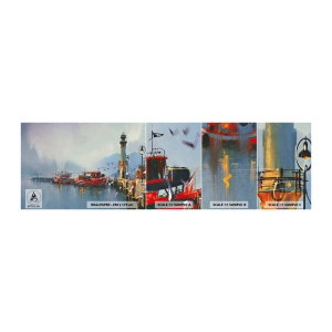 Fototapeta Próbka Samoprzylepna Deluxe Sticker - Na końcu świata - Krajobraz, Port , Latarnia Morska - 100x30 cm