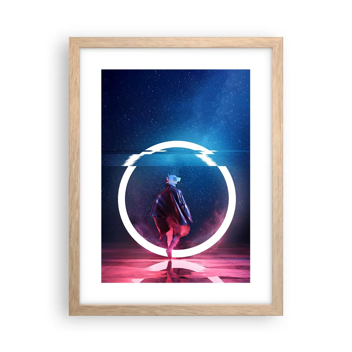 Plakat w ramie jasny dąb - Między światami - 30x40 cm