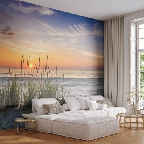 Fototapeta Premium Canvas - Popatrz, pomyśl, poczuj - Krajobraz, Plaża, Morze - 450x315 cm