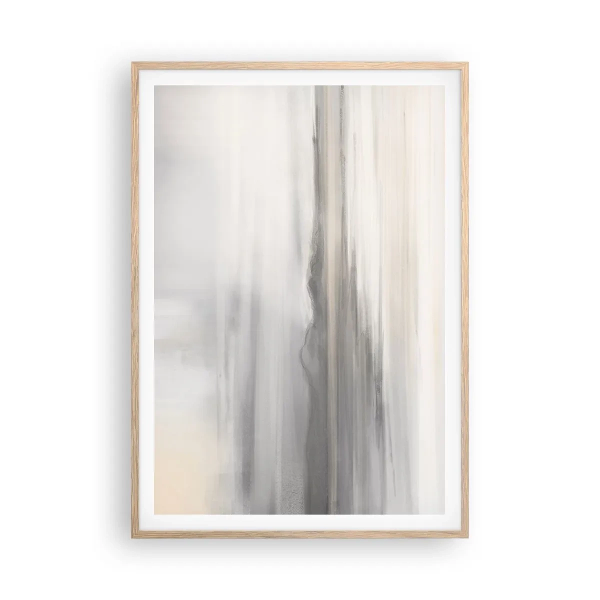 Plakat w ramie jasny dąb - Zamyślona dal - 70x100 cm