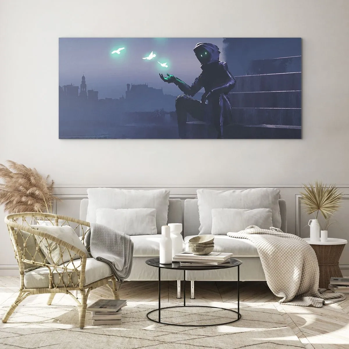 Obraz na szkle - Życie powróci - 100x40 cm