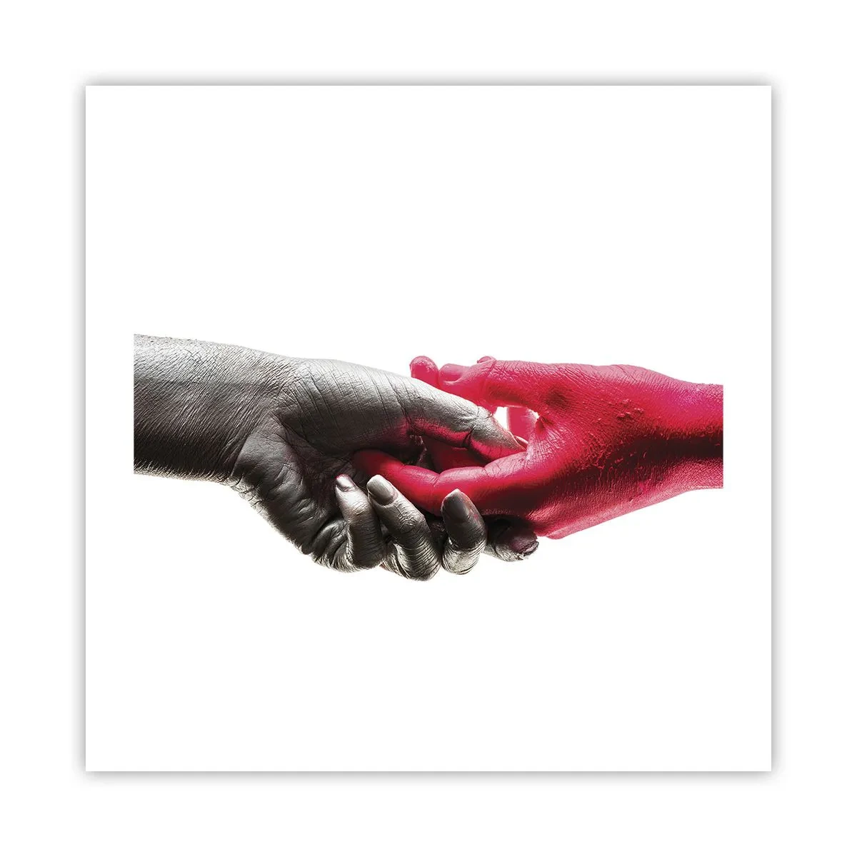 Plakat - Razem, choć inni - 50x50 cm