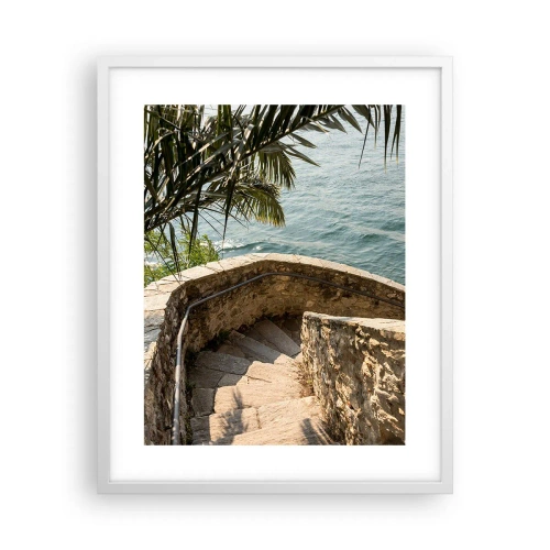 Plakat w białej ramie - Pod słońcem Italii - 40x50 cm