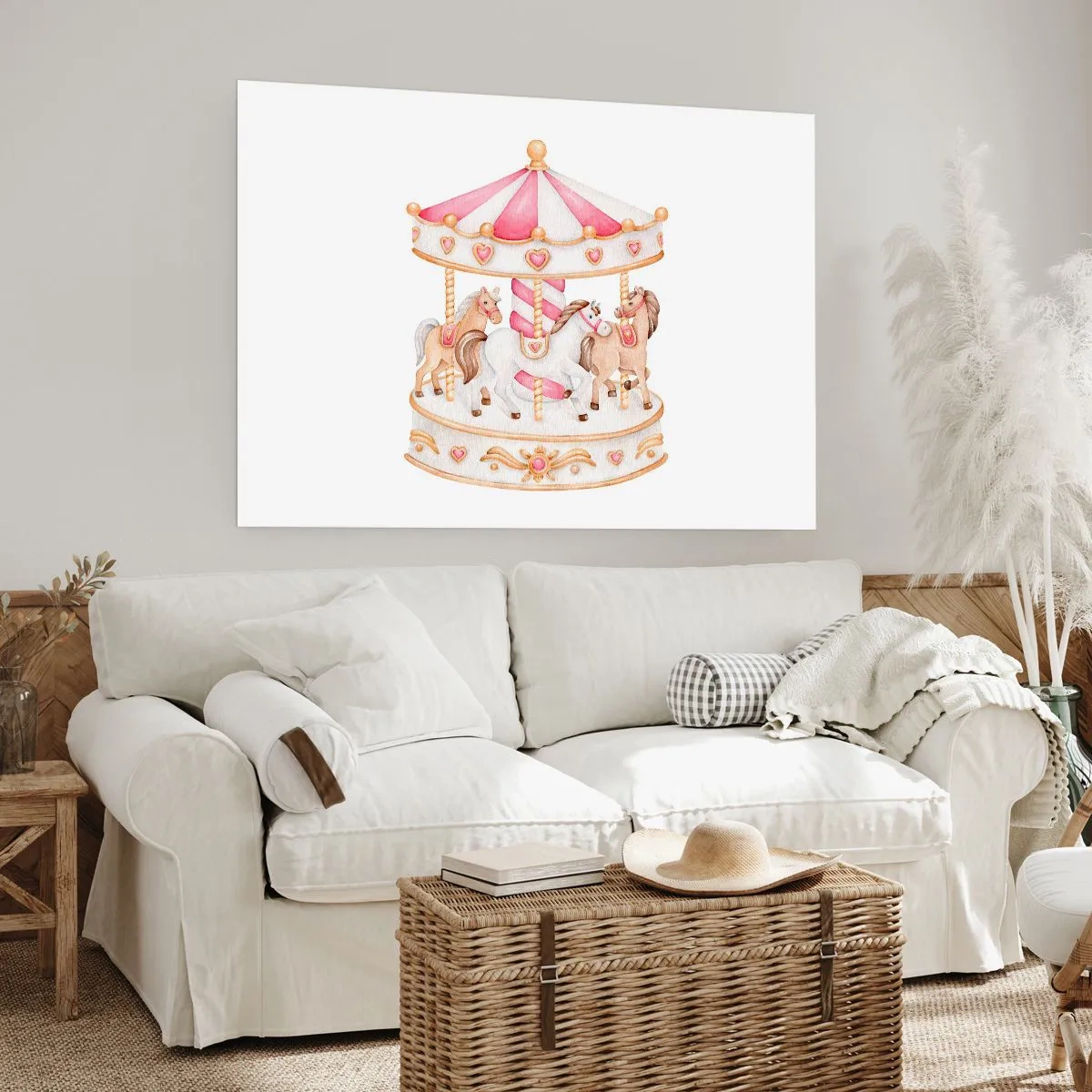 Plakat - Słodki świat dzieciństwa - 50x40 cm