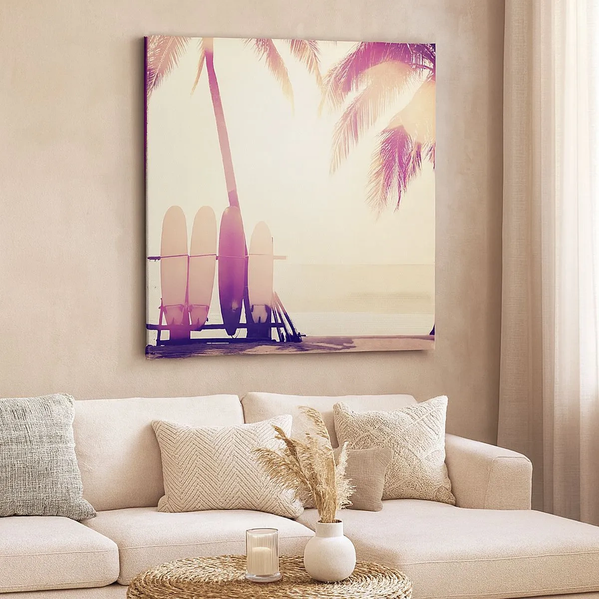 Obraz na płótnie - To będzie wspaniały dzień - 30x30 cm