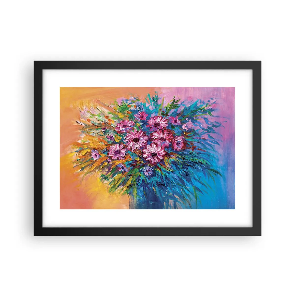 Plakat w czarnej ramie - Energia życia - 40x30 cm