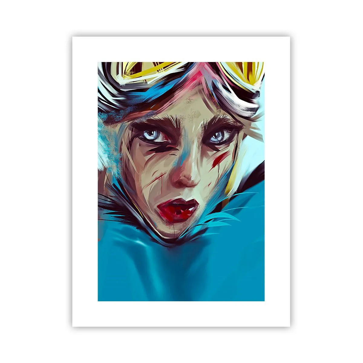 Plakat - Wojowniczka szos - 30x40 cm