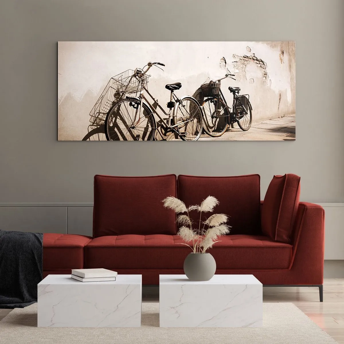 Obraz na szkle - Niezapomniany urok przeszłości - 100x40 cm