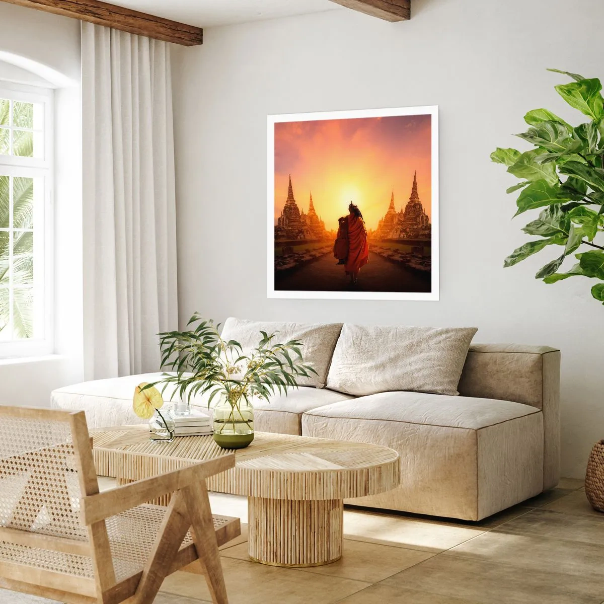 Plakat - W spokoju przez wieczność - 50x50 cm