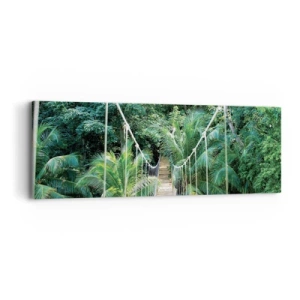 Obraz na płótnie - Welcome to the jungle! - 90x30 cm
