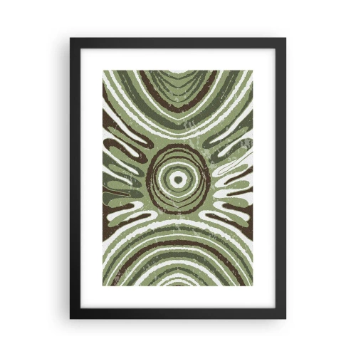 Plakat w czarnej ramie - Eksplozja emocji - 30x40 cm