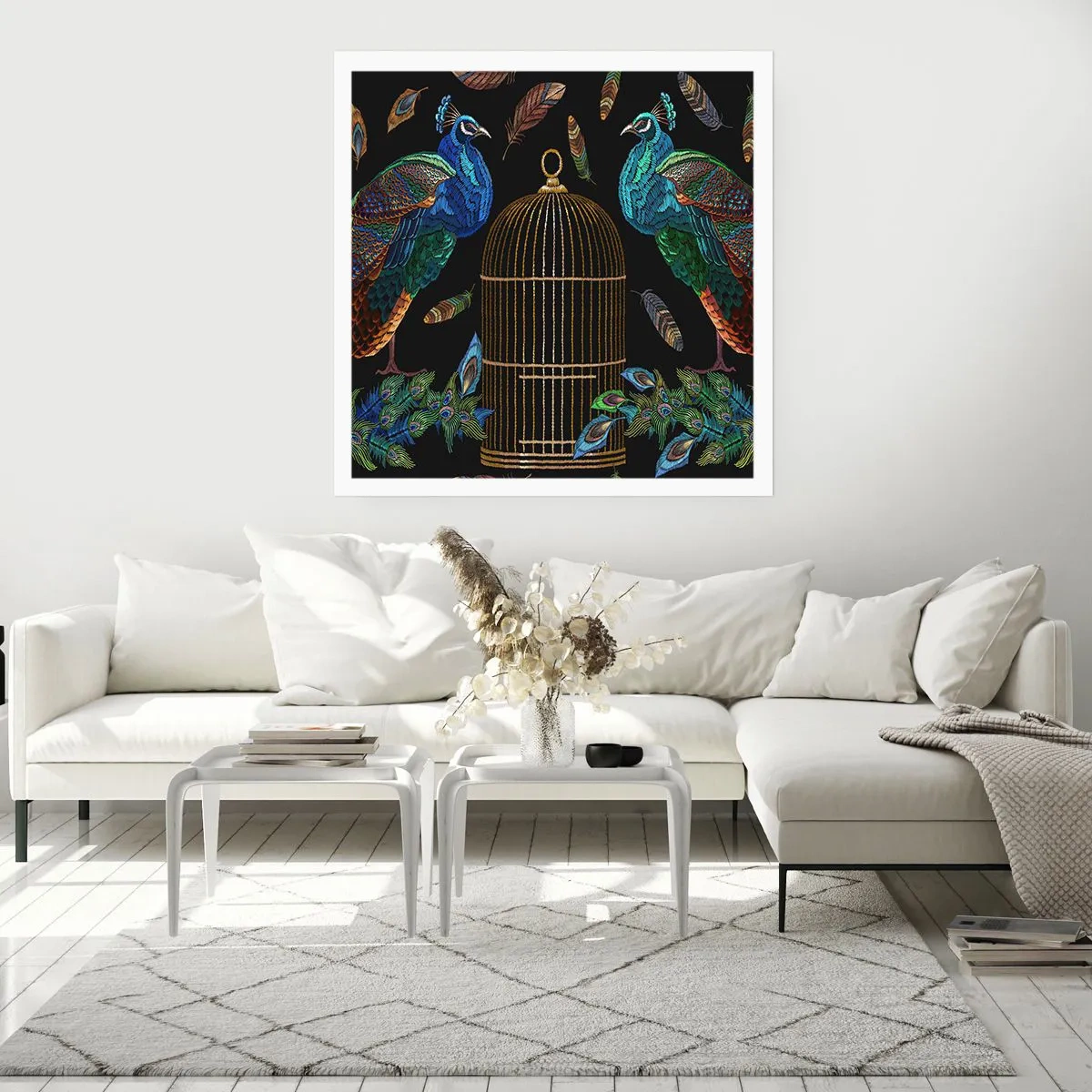 Plakat - W królewskich szatach - 40x40 cm