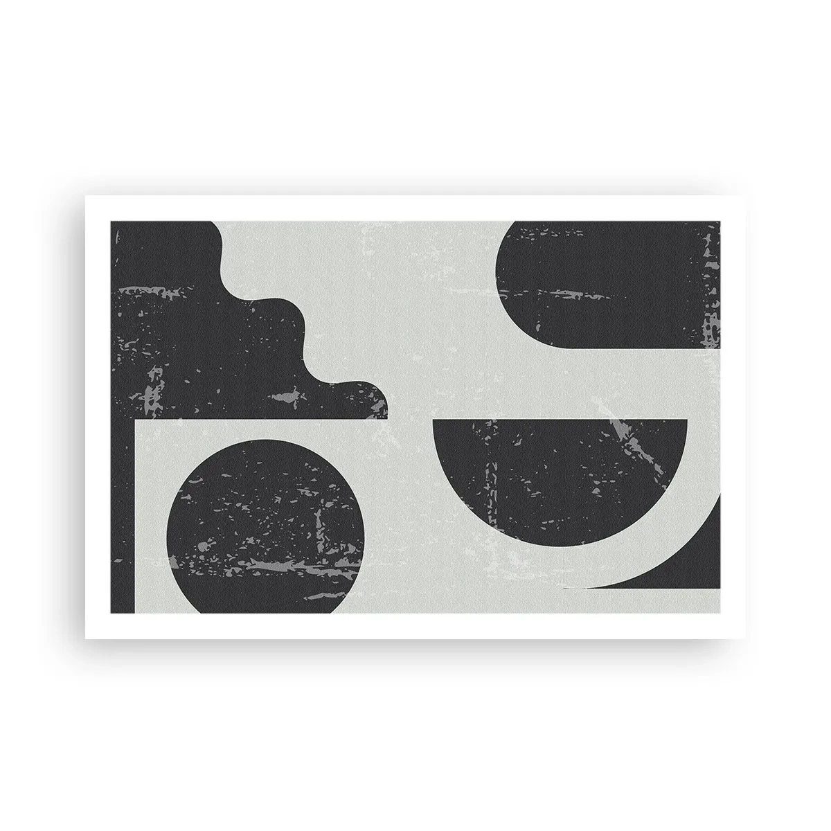 Plakat - Kompozycja ponad i pod - 91x61 cm